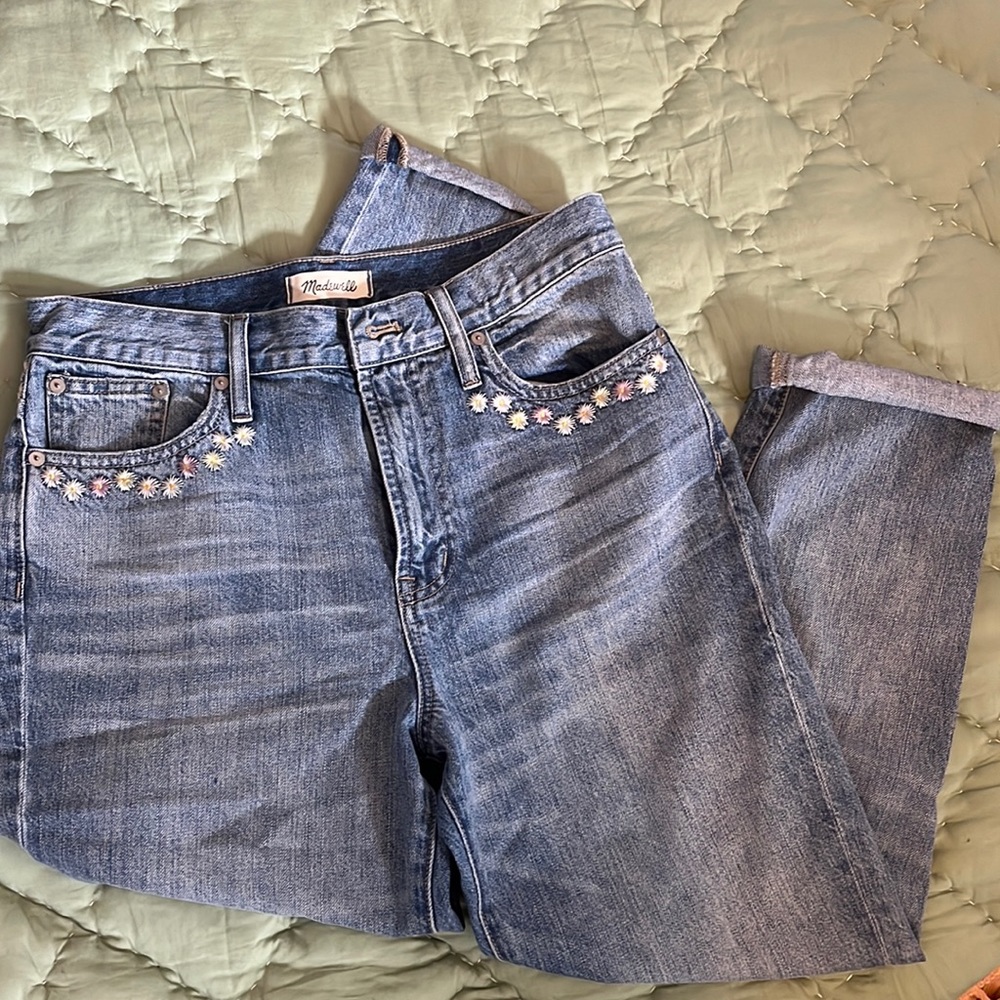Madewell Embroidered Perfect Vintage Jean